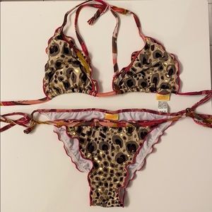 Agua Bendita String Bikini Size M